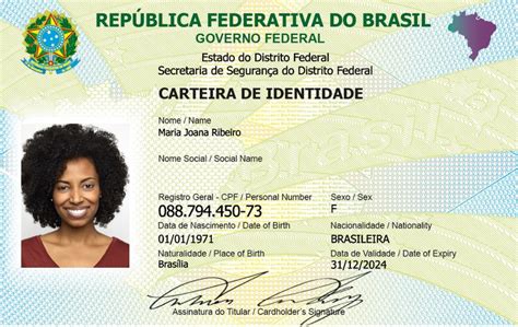 Identificação do Cidadão e Carteira de Identidade Nacional